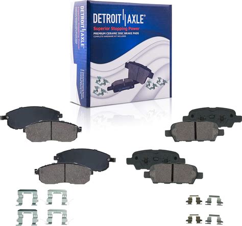 Temperature needs to be slowly heated to max use, which will create a smooth, even pad transfer. . Detroit axle brake pads review